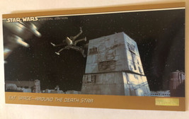 Star Wars Widevision Trading Card 1997 #46 Space Around Death Star - £1.97 GBP