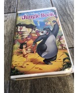 The Jungle Book VHS 1122 Black Diamond Edition Disney Classic Clamshell ... - $304.61 MXN