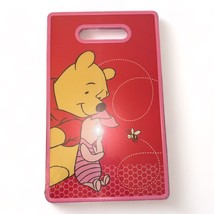 Disney Winnie The Pooh Piglet 2-Sided Red Pink  Cutting Board 14.5x9” New - £14.20 GBP