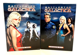 Battlestar Galactica Season 1 and 2.0 DVD Box Sets- Tricia Helfer - £5.91 GBP