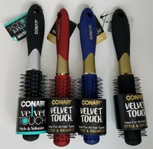 Conair Velvet Touch Volumizing Round Hair Brush #77202Z  - £9.37 GBP