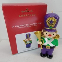 Hallmark Keepsake 2021 A Trumpeting Thank You Hallmark Employee Gift New In Box - $12.86