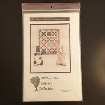 Beloved Old Bunny &amp; Humility Quilt Craft Pattern Willow Tree 12&quot; 15&quot;x18&quot; 1988 - £7.87 GBP