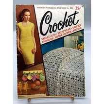 Vintage Let&#39;s Crochet 1960s Star Book 200, Pattern Booklet from American... - $12.60