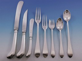 Irish Rib by Shepheard Sterling Silver Flatware Set Service 71 Pieces Dinner - £5,448.53 GBP