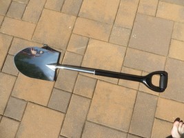 Rare Michael Graves Chrome spade garden shovel - £290.95 GBP