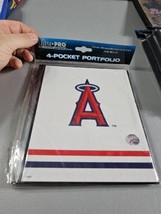 Ultra Pro - 4-Pocket LOS ANGELES ANGELS CARD PORTFOLIO NEW SEALED! - $12.19