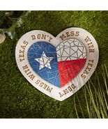 TEXAS PROUD AND HEART STEPPING STONE  - $27.00