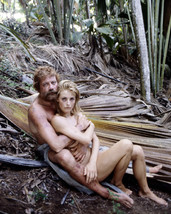 Castaway Color 16x20 Canvas Giclee Oliver Reed &amp; Amanada Donohoe lying in woods - $69.99