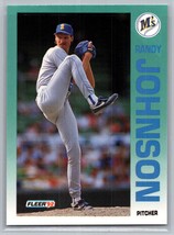 1992 Fleer #283 Randy Johnson Card Mariners Baseball HOF - £0.77 GBP