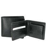 Top quality soft black leather wallet notecase with coin pocket - £31.68 GBP