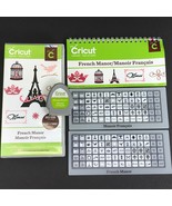 CRICUT French Manor Cartridge Alphabet Paris Eiffel Tower Images Unknown... - €7,63 EUR