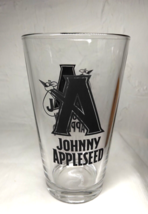Johnny Appleseed Cider Pint Beer Glass/Mug w/ Logo - approx. 10-12 oz. F... - £8.76 GBP