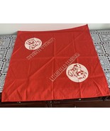 Litchfield Michigan High School Terriers Bandana Red Square 20 Inch Dog ... - £8.66 GBP