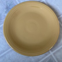 Marigold Fiesta Saucer Yellow Vintage Pre-1986 Homer Laughlin Fiestaware - $16.82