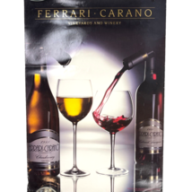 Ferrari Carano Napa Wine Vineyard Vtg 1986-88 Poster 19x26 Chardonnay Ca... - £37.92 GBP