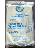 Package of 3 DVC Brand Disposable Vacuum Cleaner Bags - BRAND NEW - For ... - $13.55 CAD