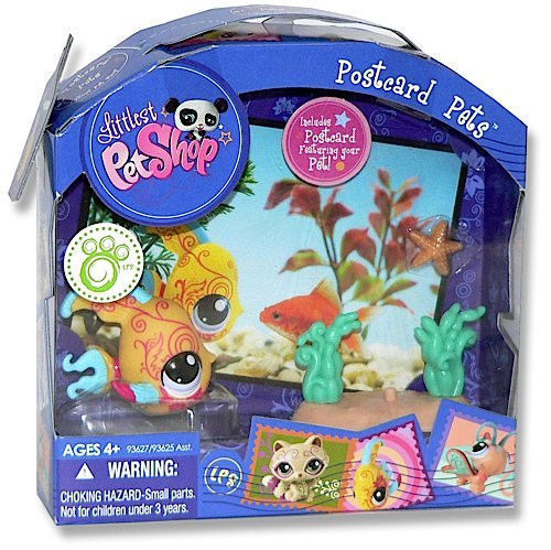 Littlest Pet Shop Postcard Pets Angelfish #1355 NIP - £7.78 GBP