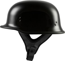 HIGHWAY 21 - 9mm German Beanie Helmet, Gloss Black, 5X-Large - £52.48 GBP