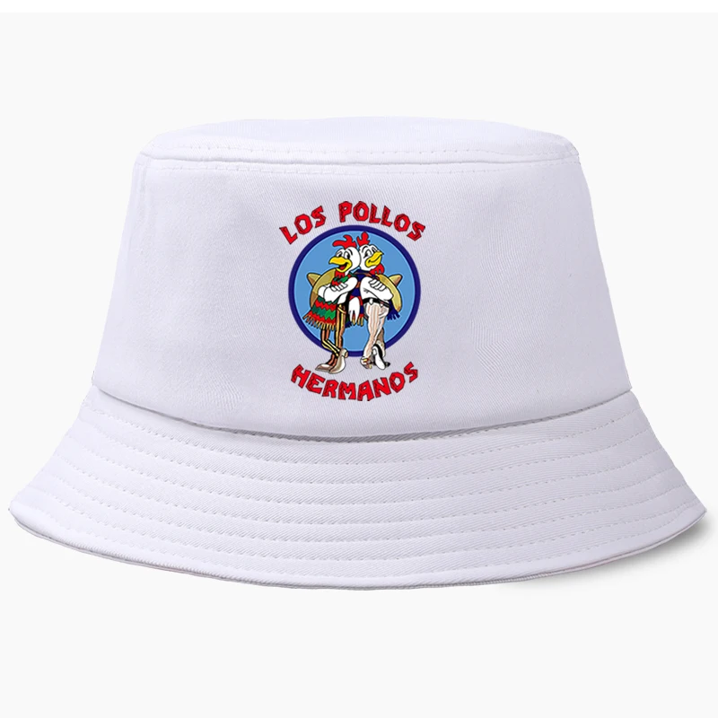 Los Pollos Hermanos Fishing Hunting Bucket Hat Fisherman Beach Hats Caps - £11.02 GBP