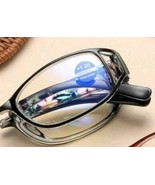 FOLDABLE ~ +4.00 ~ Collapsible ~ Reading Glasses ~ BLACK Frame ~ Floral ... - €17,12 EUR