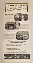 1952 Print Ad Bituminous Coal Institute Coal Truck Delivery Washington,DC - £8.46 GBP