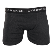 French Connection Men&#39;s Boxer Brief Single Pack Charcoal Grey (S32) - £5.75 GBP