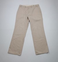 Vintage 70s Wrangler Mens 34x30 Distressed Flared Wide Leg Chino Pants B... - $69.25