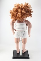 Vintage 2003 MY TWINN 23&quot; Inch Nude Poseable Doll Curly Red Hair Gold Eyes - £56.70 GBP