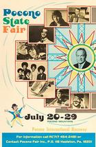 Jackson 5 - Mac Davis - Buck Owens - 1973 - Pocono State Fair - Concert Magnet - £9.55 GBP