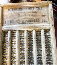 Vintage Columbus washboard Columbus Ohio # 2072 - £47.37 GBP