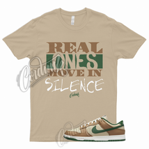REAL T Shirt for Dunk Low Tan Green Rattan Gorge Sail Dark Driftwood To Match 1 - £18.44 GBP+