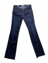 Lucky Brand Lolita Low Rise Skinny Blue Denim Jeans Womens 6 28 Long - $16.83