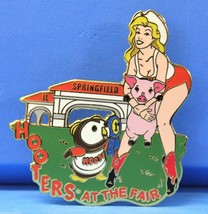 Hooters Girl Springfield Il Day At The State Fair Hootie Owl Lapel Pin - Pet Pig - $39.99