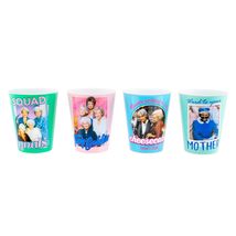 The Golden Girls &quot;Thirsty Salty Extra Savage&quot; 1.5-Ounce Mini Glass Cups,... - $274.56 MXN