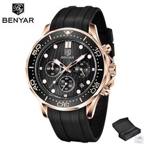 BENYAR Fashion brand new men&#39;s watches multi-function men top waterproof men spo - £254.92 GBP