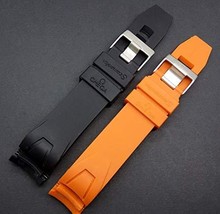 20MM 22MM. Rubber Strap Buckle for Omega Band SEAMASTER Planet Ocean (Or... - £24.03 GBP