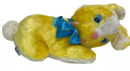 Vintage Knickerbocker Animals of Distinction  Plush Bunny Rabbit Yellow - $35.05