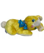 Vintage Knickerbocker Animals of Distinction  Plush Bunny Rabbit Yellow - $35.05