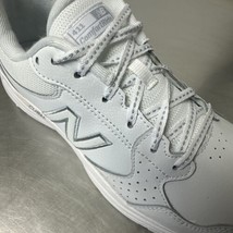 New Balance 411 Women’s White Walking Shoe Sneaker WA411LW1 Women Medium... - $46.74