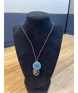 Vintage Sisk Siver Tone Unicorn Pendant Beaded Necklace Estate Find KG JD - €21,19 EUR