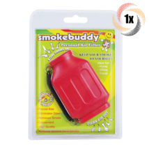 1x Pack Smokebuddy Junior Red Personal Smoke Air Filter | Free Keychain - $26.94