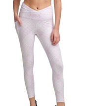 DKNY Womens Activewear Crossover-Front Tie-Dyed Leggings,Small - $59.50
