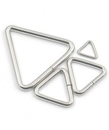 Fujiyuan 20 Pcs 25mm 1&quot; Triangles Rings Belt Buckle Strap Leather Bag We... - $139.47 MXN