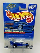 2000 Hot Wheels #101 Virtual Collection HOT SEAT Blue/White w/5 Spoke Wh... - £3.92 GBP