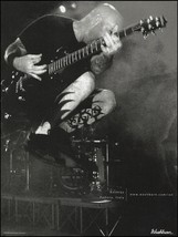 Anthrax Scott Ian Padova Italy Washburn Guitar live b/w ad 2006 advertisement - £3.31 GBP