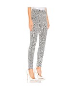 Frame Le High Skinny Abstract Animal-Print Jeans Women&#39;s Size 28 - $922.35 MXN