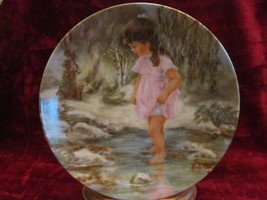 LISA&#39;S CREEK collector plate RUSTY MONEY barefoot girl SEEMS LIKE YESTERDAY - $7.99