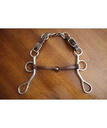 VTG RUSTY Trammel Stainless Snaffle Bit Horse Tack Southwestern Decor Co... - $352.64 MXN