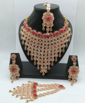 Glamour Unveiled: Exquisite Wedding Jewelry Set for Women - £55.82 GBP